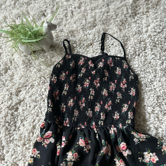 Xhilaration cute vintage floral flowy special occasion pink black summer… - Picture 4 of 4